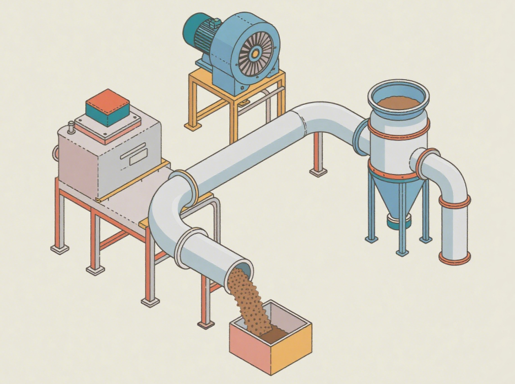气力输送系统原理及应用